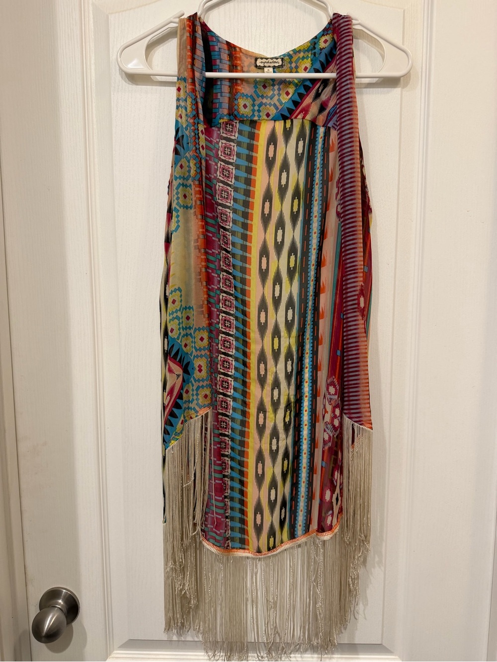 Boho Multicolor Fringe Wall Hanging - Unbranded